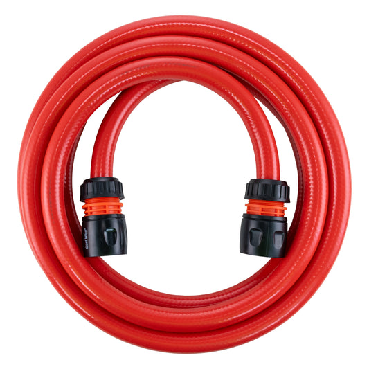 Water Hose Red Set 12.5mm Pipe (Black Connectors) - Best4Trade-Retail Garden watering