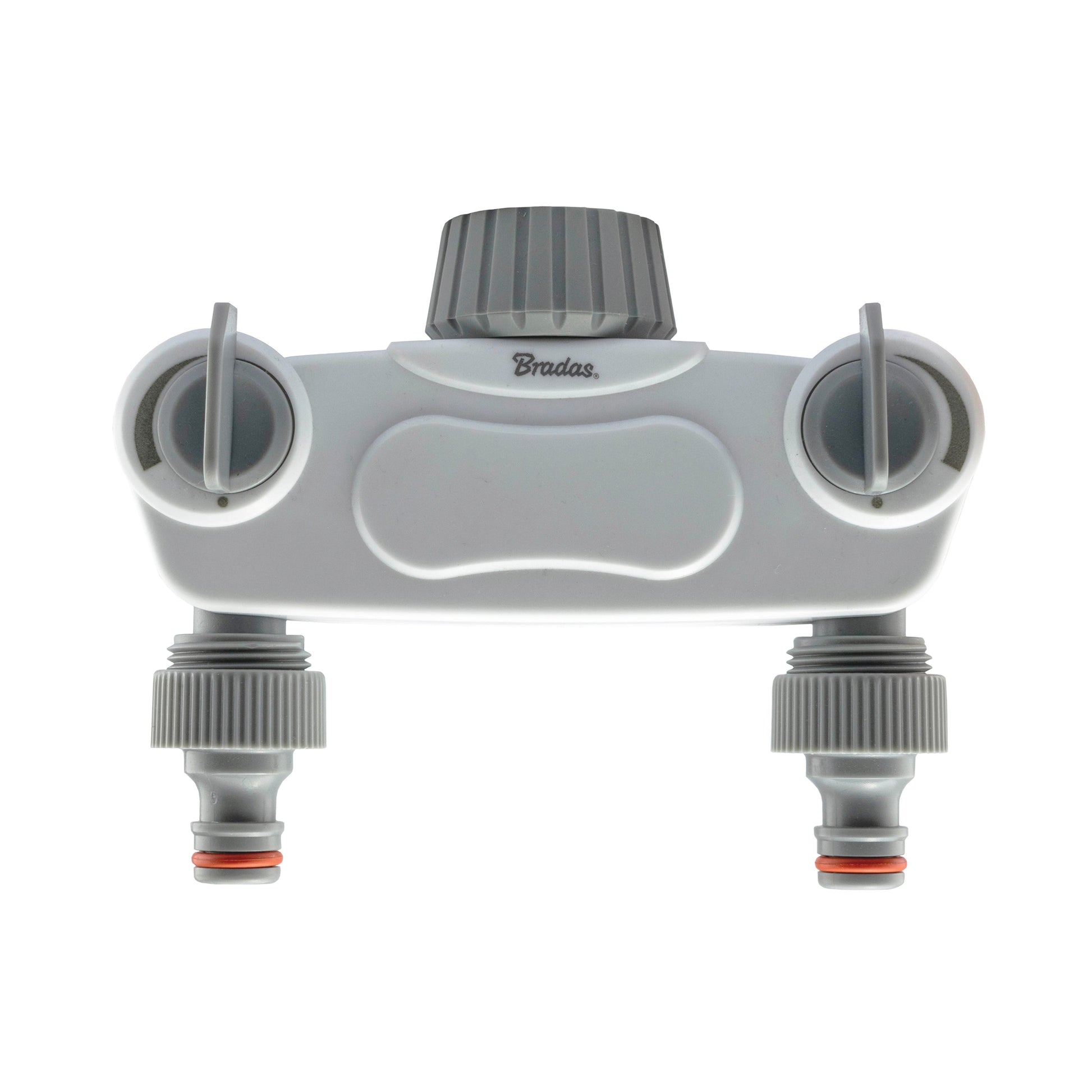 White Line Solid 2-Way Manifold with 1" or 3/4" Tap Valves - Best4Trade-Retail Garden watering