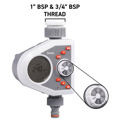 White Line 1-Way Electronic Control Water Timer