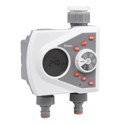White Line 2-Way Electronic Control Water Timer - Best4Trade-Retail Garden watering