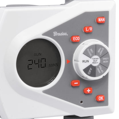 White Line 2-Way Electronic Control Water Timer - Best4Trade-Retail Garden watering