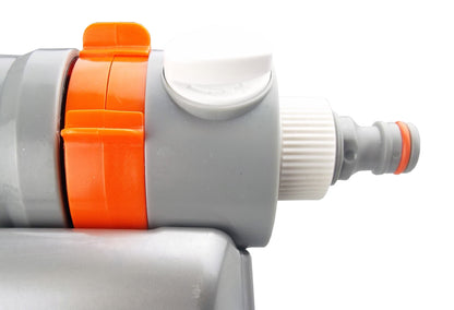 Metal Variable-Width Oscillating Sprinkler White Line