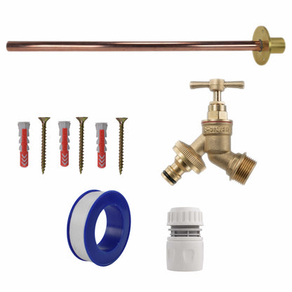 Brass Quick Connect Bib Tap BASIC Connection Kit - Best4Trade-Retail Garden watering