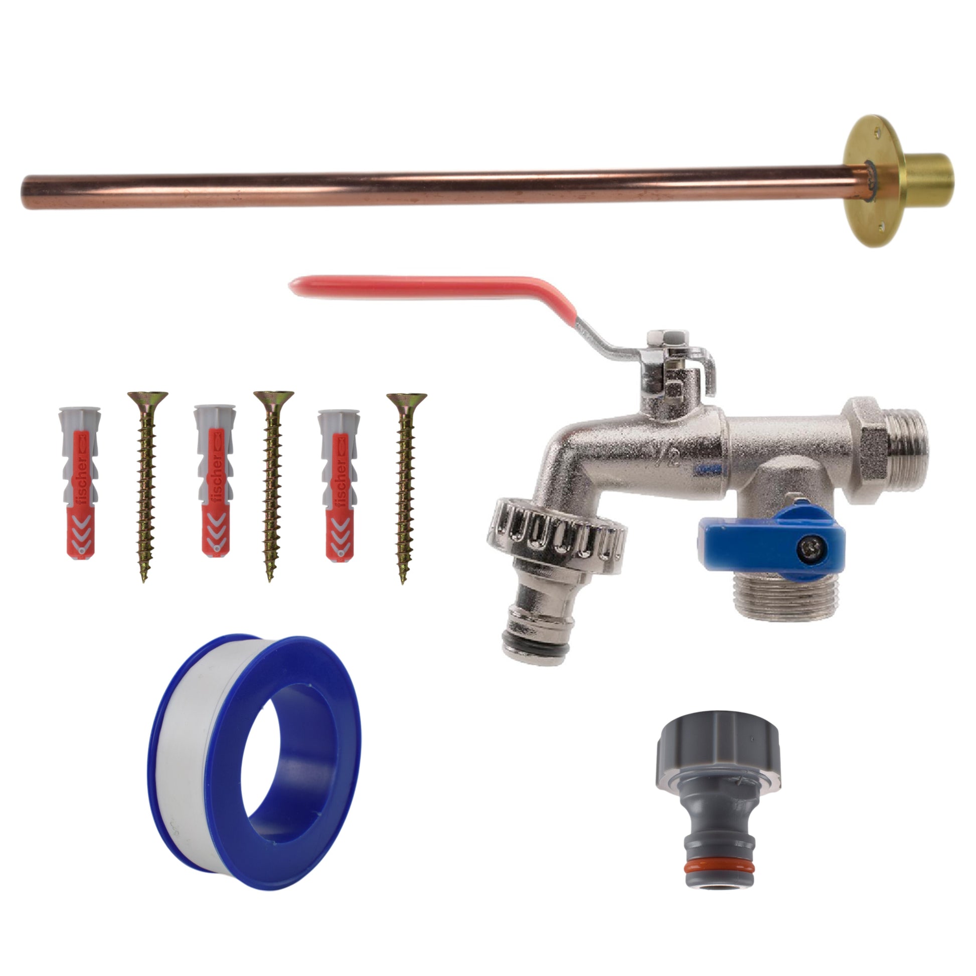 Double Lever Tap BASIC Connection Kit - Best4Trade-Retail Garden watering