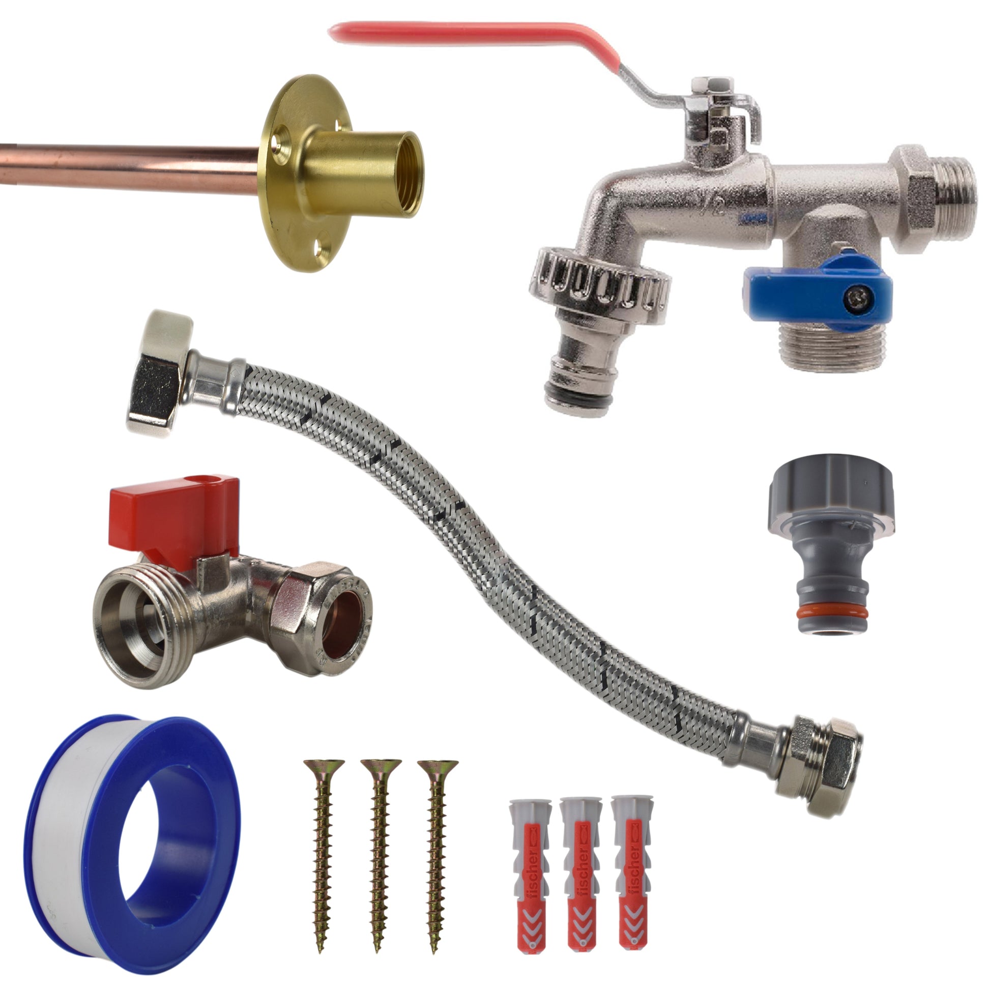 Double Lever Tap STANDARD Connection Kit - Best4Trade-Retail Garden watering