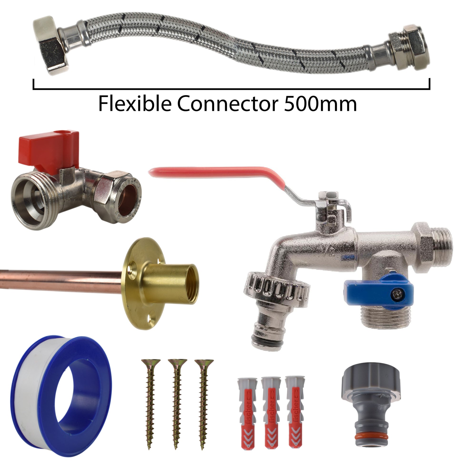 Double Lever Tap STANDARD Connection Kit - Best4Trade-Retail Garden watering