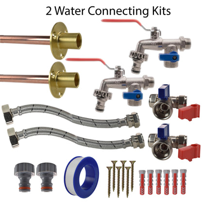 Double Lever Tap STANDARD Connection Kit x2 - Best4Trade-Retail Garden watering