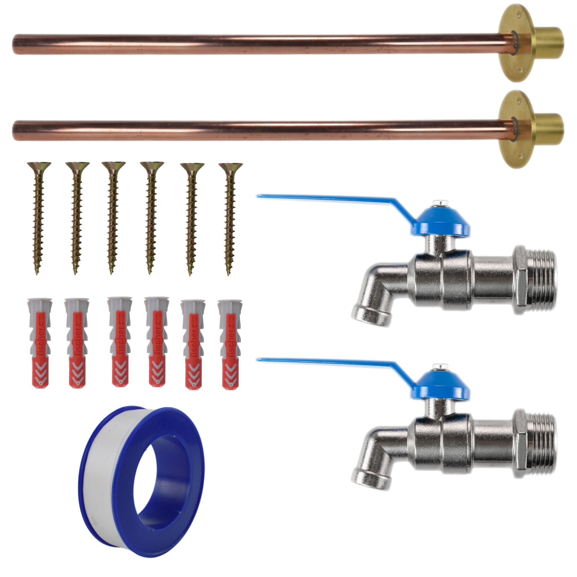 Simple Lever Tap BASIC Connection Kit x2 - Best4Trade-Retail Garden watering