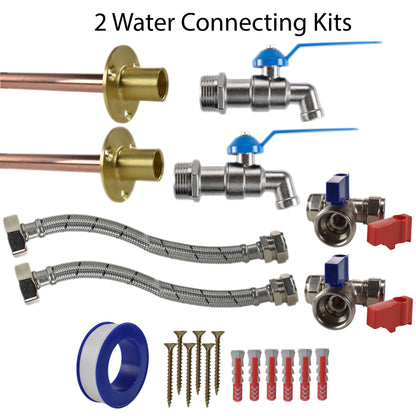 Simple Lever Tap STANDARD Connection Kit x2 - Best4Trade-Retail Garden watering