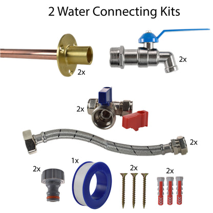 Simple Lever Tap STANDARD Connection Kit x2 - Best4Trade-Retail Garden watering