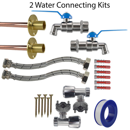Simple Lever Tap FULL Connection Kit x2 - Best4Trade-Retail Garden watering