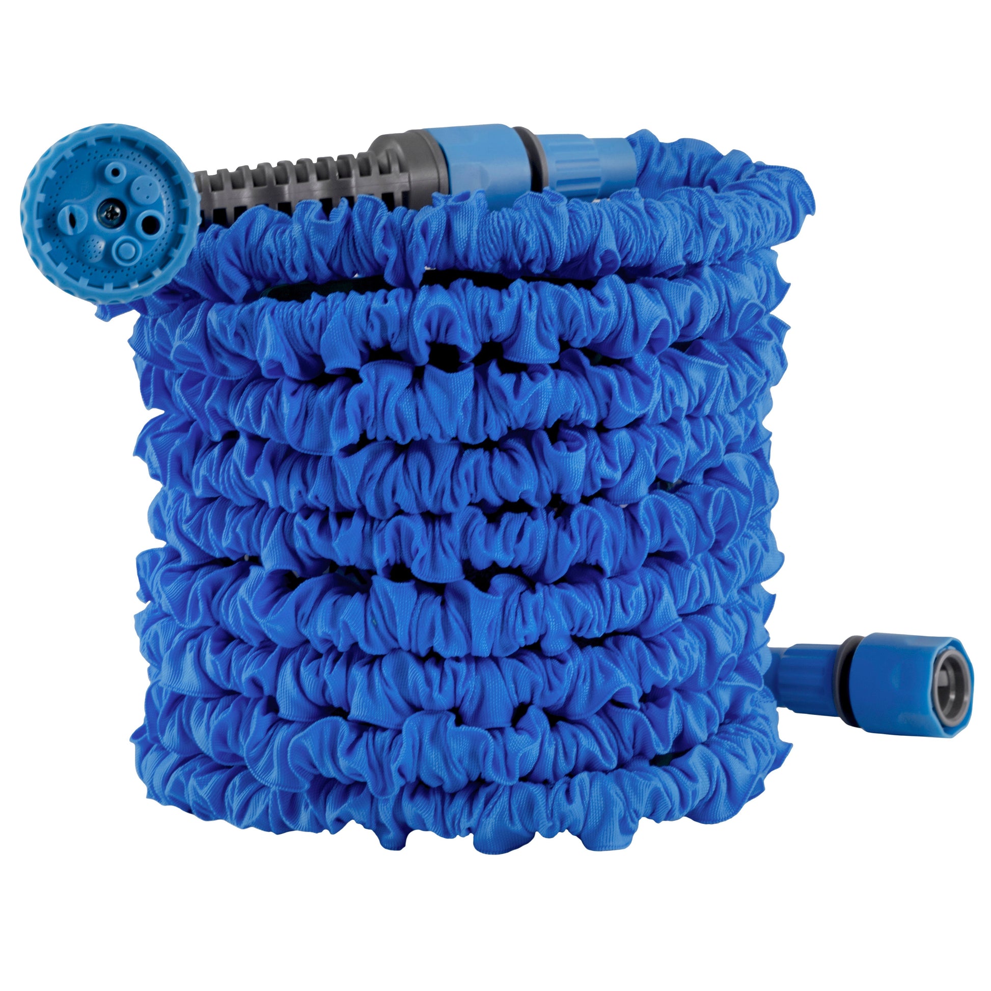 Expanding Trick Hose 7.5m - 22m Blue - Best4Trade-Retail Garden watering