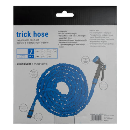 Expanding Trick Hose 10m - 30m Blue - Best4Trade-Retail Garden watering