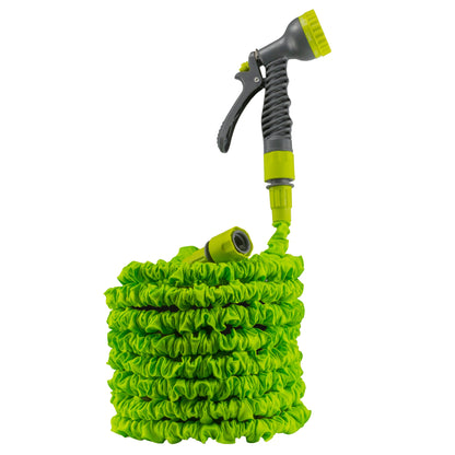 Expanding Trick Hose 5m - 15m Lime - Best4Trade-Retail Garden watering