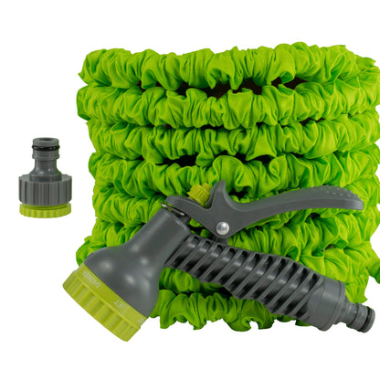 Expanding Trick Hose 5m - 15m Lime - Best4Trade-Retail Garden watering
