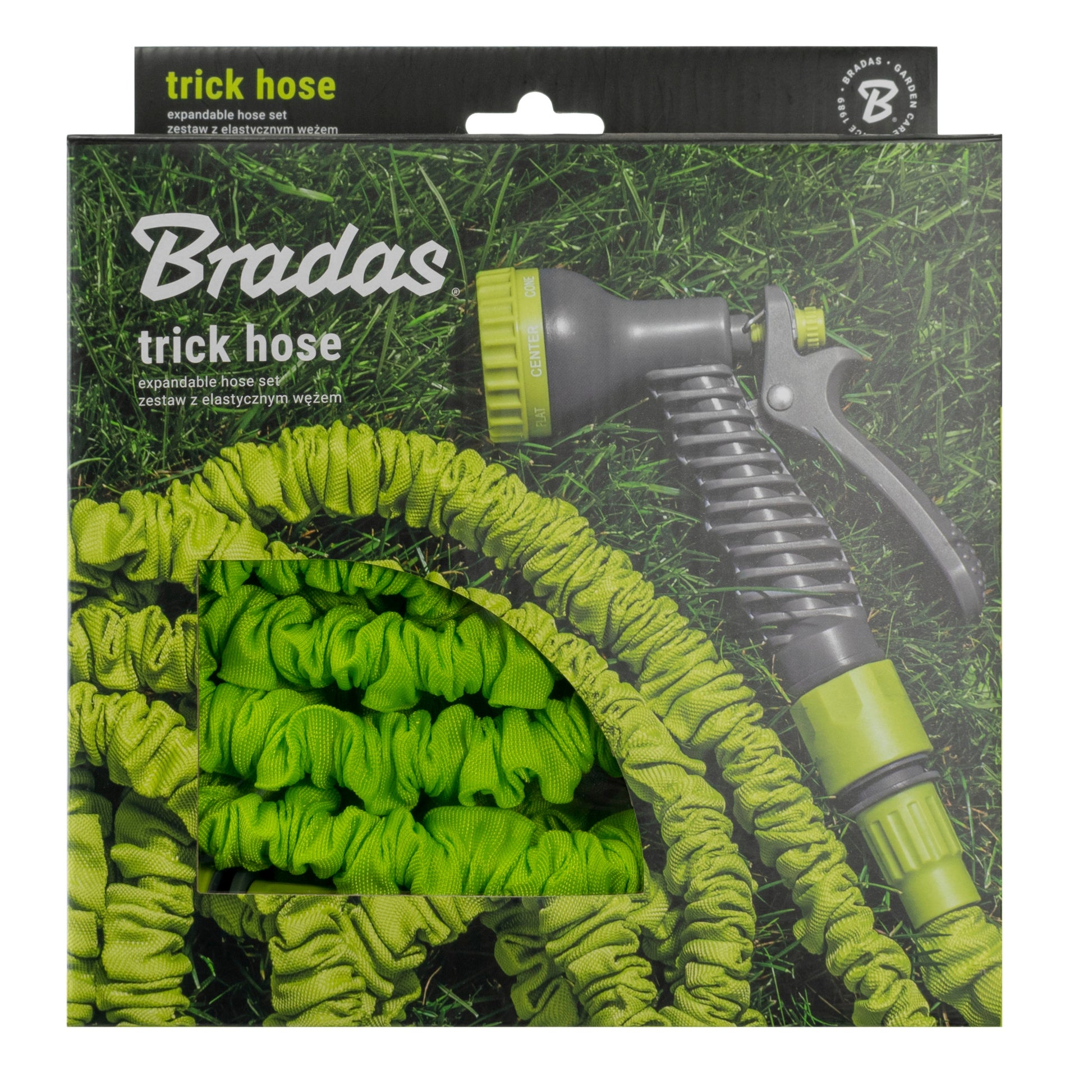 Expanding Trick Hose 5m - 15m Lime - Best4Trade-Retail Garden watering
