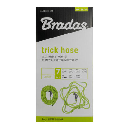Expanding Trick Hose 5m - 15m Lime - Best4Trade-Retail Garden watering