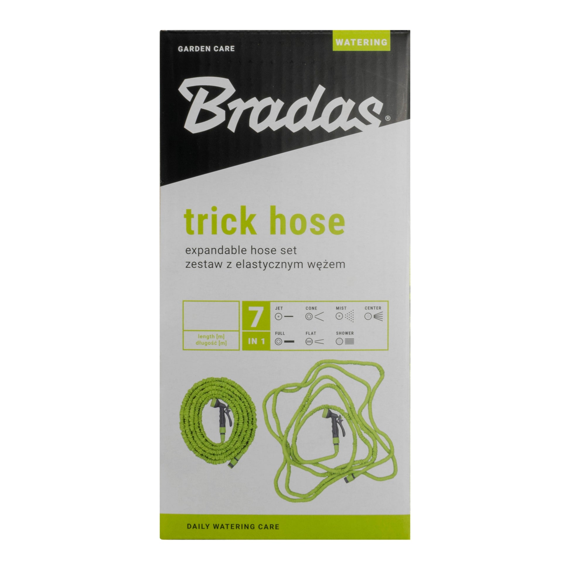 Expanding Trick Hose 15m - 45m Lime - Best4Trade-Retail Garden watering