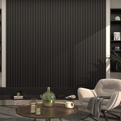 Immerse Acoustic Panelling Single Length - 2400mm x 27mm x 12mm - All Colours - Deanta