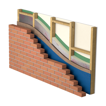 Celotex GA4000 General Purpose PIR Insulation Board 2.4m x 1.2m (All Sizes) Floor Insulation