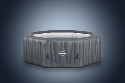 WaveSpa Aegean Inflatable Hot Tub with Integrated Heater – 4–6 Person