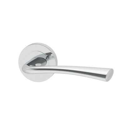 Weser PCP Lever / Round Rose Handle Pack - XL Joinery Door Handle