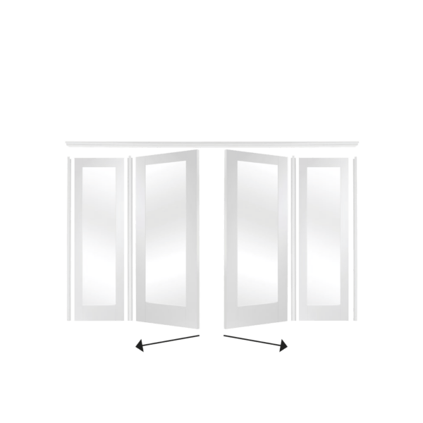White Primed Easi-Frame Internal Door System - XL Joinery