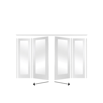 White Primed Easi-Frame Internal Door System - XL Joinery