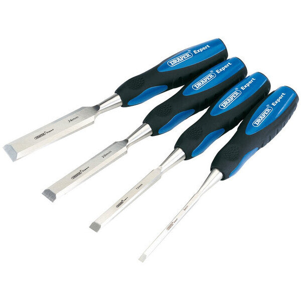 Wood Chisel Set(4 Piece Set) - Draper Hand Tools