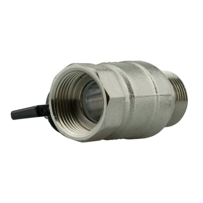 IBC 2” S60X6 – 3/4" BSPF Extender Adaptor with Butterfly Valve and Male Quick Connector - Best4Trade-Retail