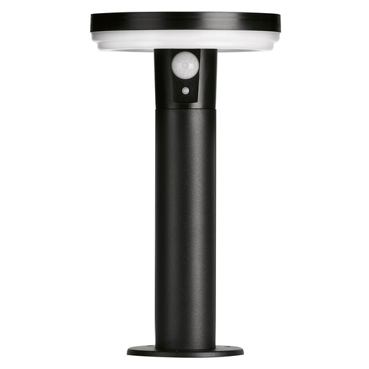 4lite Antheia IP54 Die-Cast Aluminium LED Solar Garden Spike Light with Built in PIR Motion Sensor