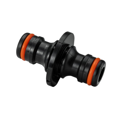 Two Way Connector Male Snap-On Joiner, Orange/Black, Bradas - Best4Trade-Retail Garden watering