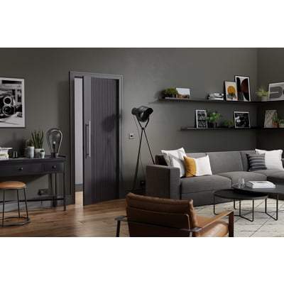Melbourne Ash Grey Pre-Finished Interior Door - 1981mm x 762mm - LPD Doors