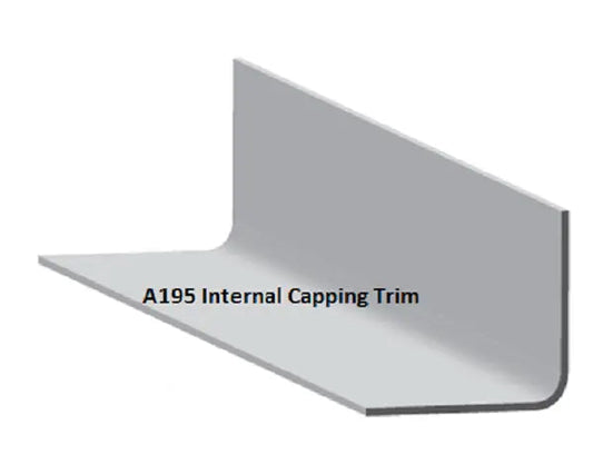 AT195 INT Trim  Flange widths 105mm and 85mm. Length: 3 metres