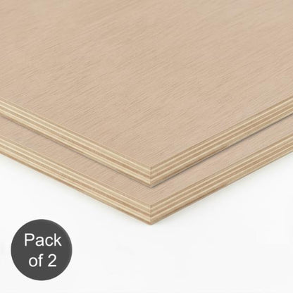 12mm Hardwood Plywood (EN636-2) Pack of 2