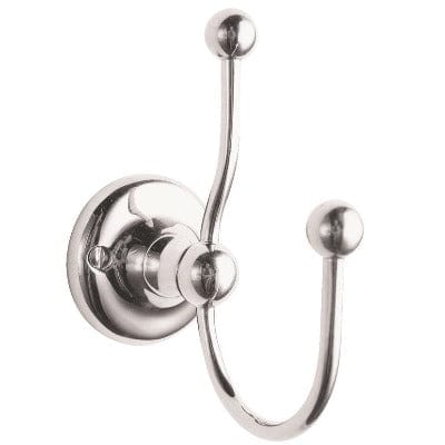 Traditional Double Robe Hook - Bayswater