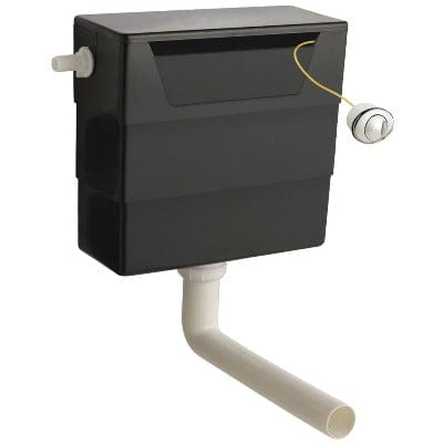 Concealed Cistern & Push Button Dual Flush - Bayswater