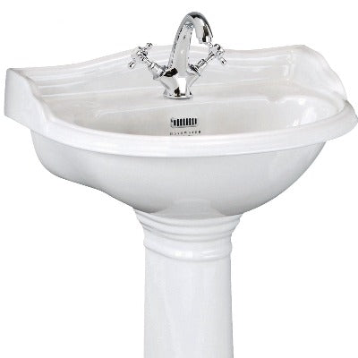 Bayswater Porchester 600mm 1 Tap Hole Basin - Bayswater