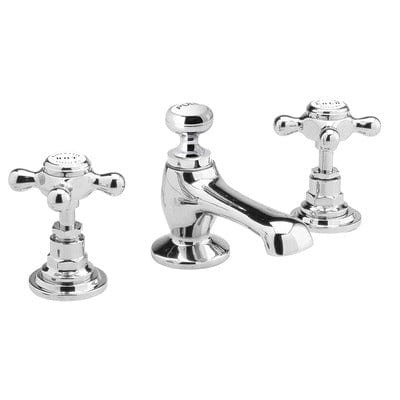 Hex Deck Mounted Basin Mixer Tap - Bayswater Mixer Taps