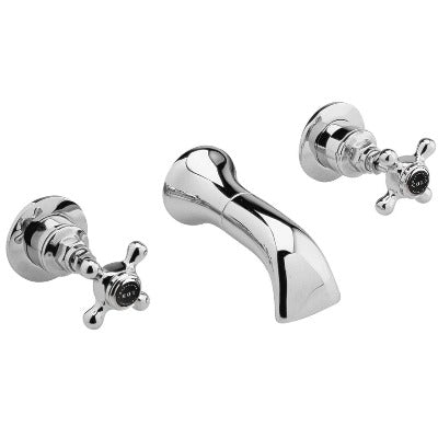 Bayswater Wall Mounted Basin Mixer Tap Crosshead - Shop Now – Build4less