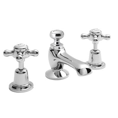Domed Deck Mounted Basin Mixer Tap - Bayswater Taps