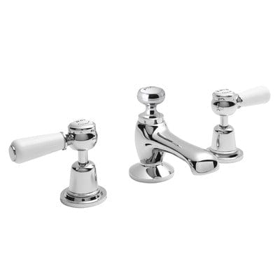 Domed Deck Mounted Lever Basin Mixer - Bayswater Mixer Taps
