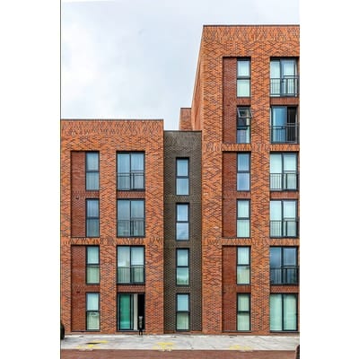 Wrekin Dark Red Brick 65mm x 215mm x 102.5mm - Sample - Michelmersh