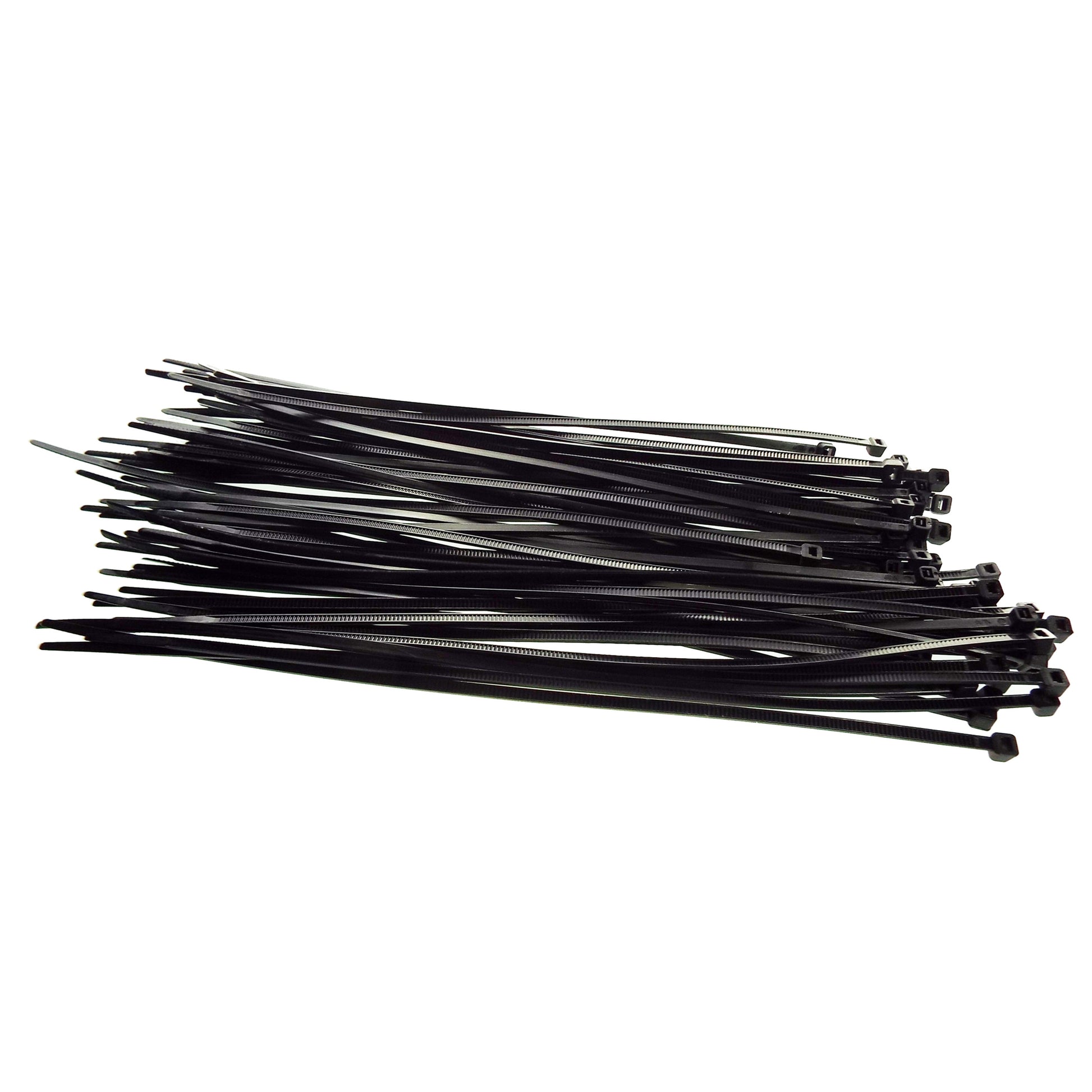 100 Cable Ties (4.8mm x 250mm) Black - Best4Trade-Retail Cable ties