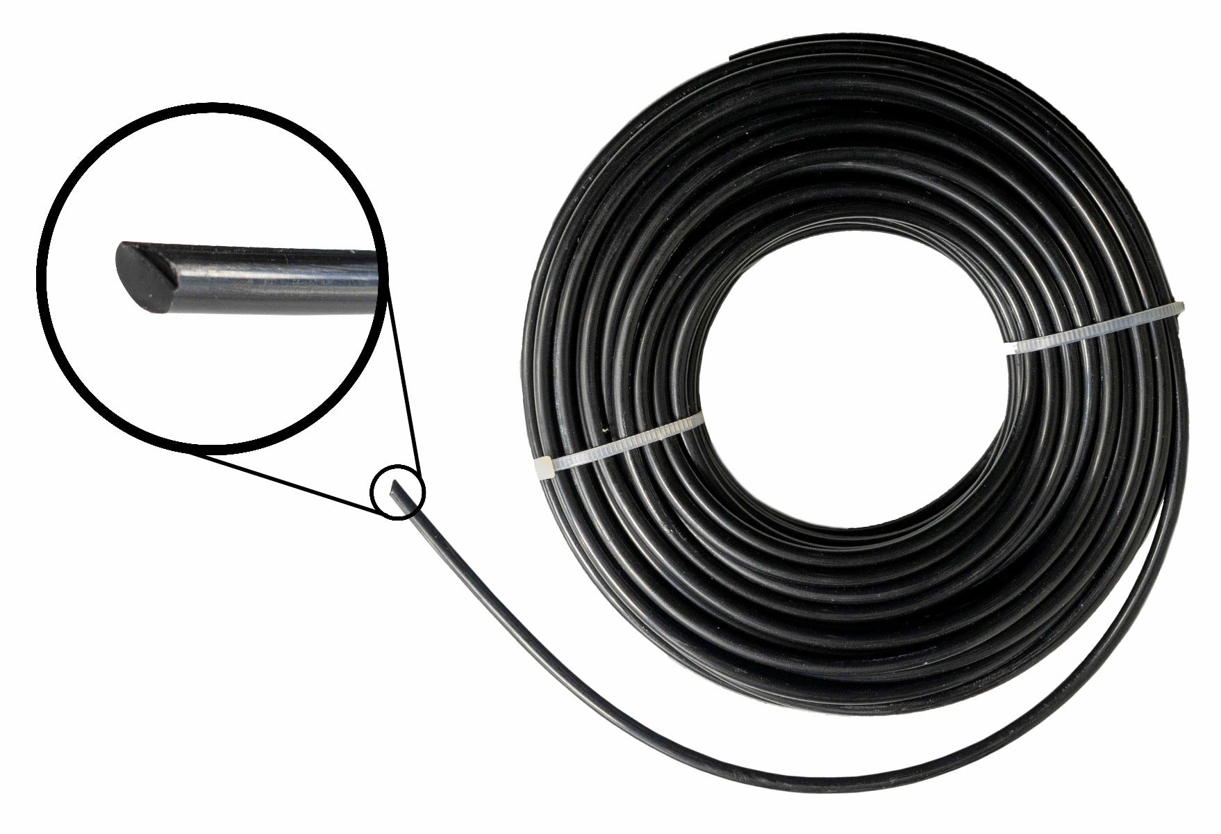 Strimmer Line Black Round 1.6mm x 15m - Best4Trade-Retail Garden tools & Accesories