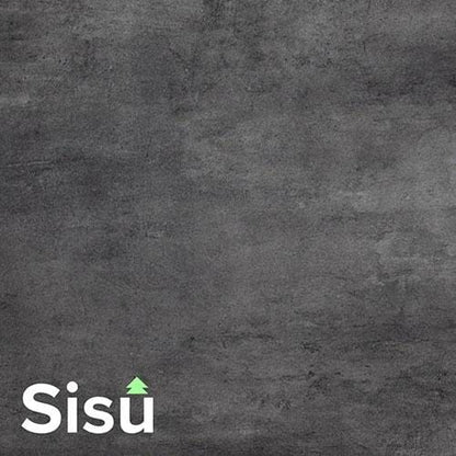 SISU Black Slate Grey Click Vinyl Flooring Tiles - 305mm x 610mm (10 Pack) - EnviroBuild
