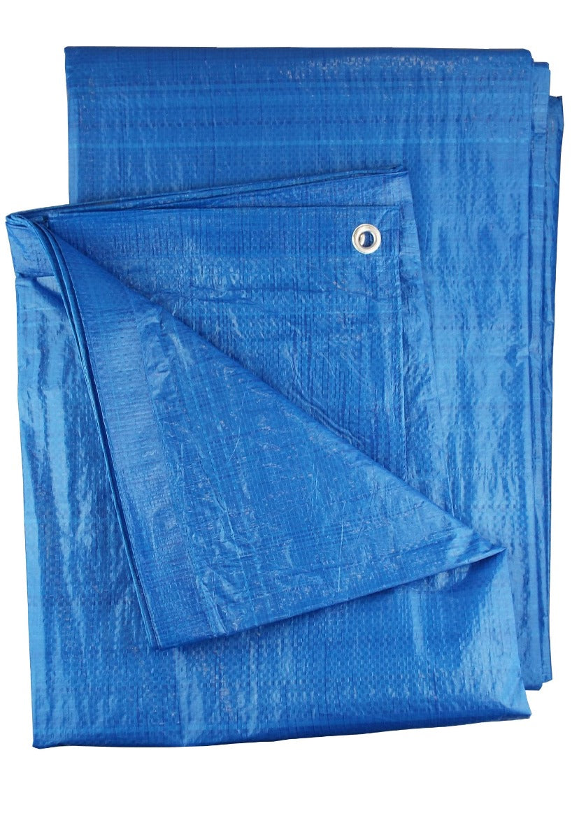 Blue S-Grade Tarpaulin 5m x 8m - Best4Trade-Retail Tarpaulins