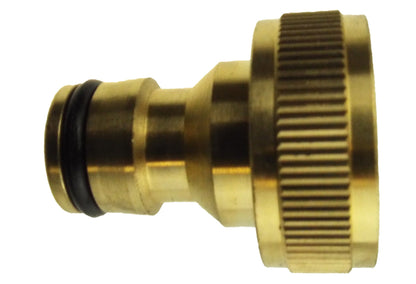 Tap Connector Snap-On Male - 1" BSPF Brass - Best4Trade-Retail Garden watering