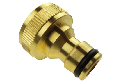 Tap Connector Snap-On Male - 1" BSPF Brass - Best4Trade-Retail Garden watering