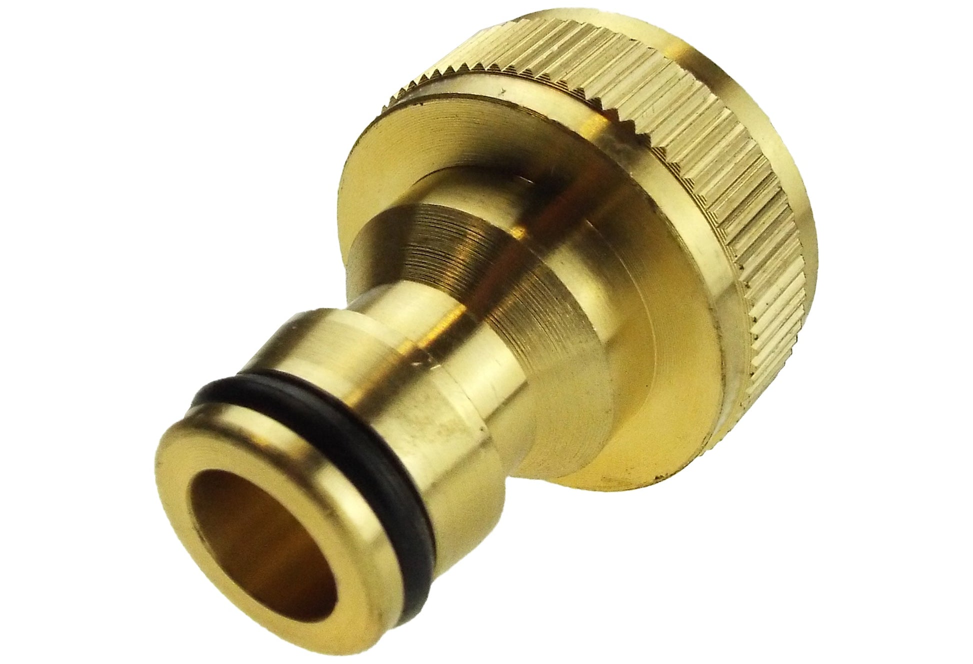 Two Way Tap Splitter Brass 3/4" BSP with Quick Connect Outlets - Best4Trade-Retail Garden watering